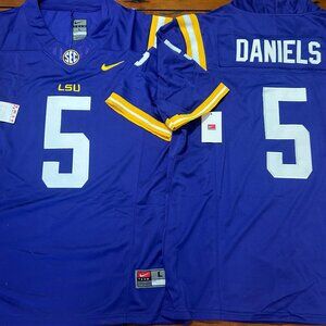 LSU TIGERS JAYDEN DANIELS JERSEY Men Sz M,L,XL,2XL NWT COMMANDERS by Nike